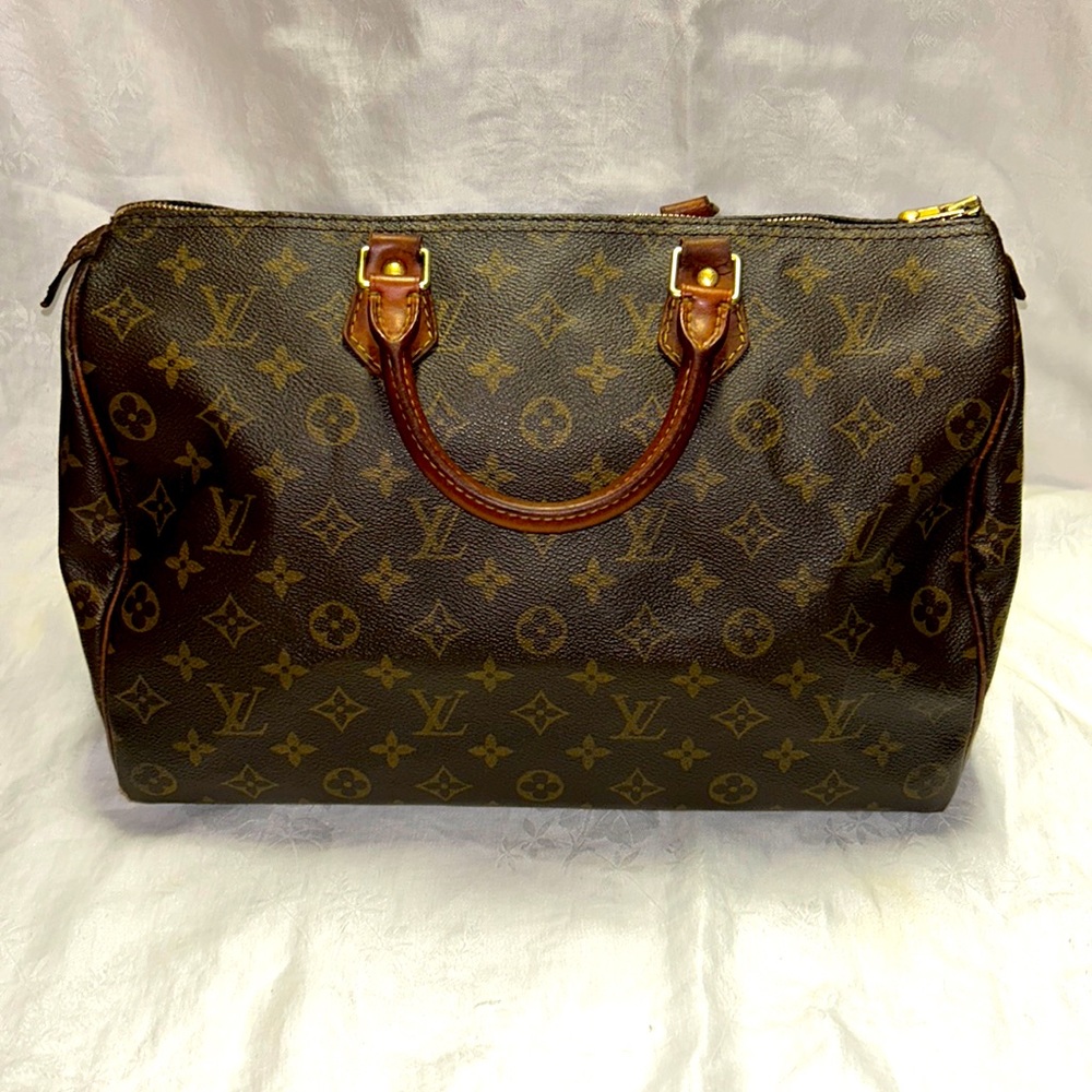 LV MONOGRAM SPEEDY 35CM Fixer Upper